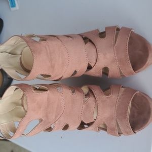 Charlotte Russe Wedge Sandal Heels Size 6?